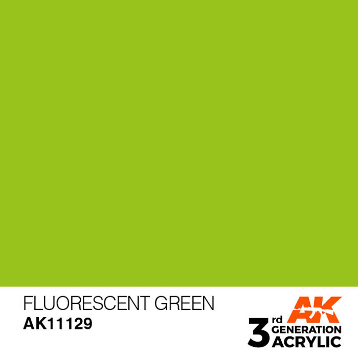 AK11129 Gen-3 Fluorescent Green 17ml
