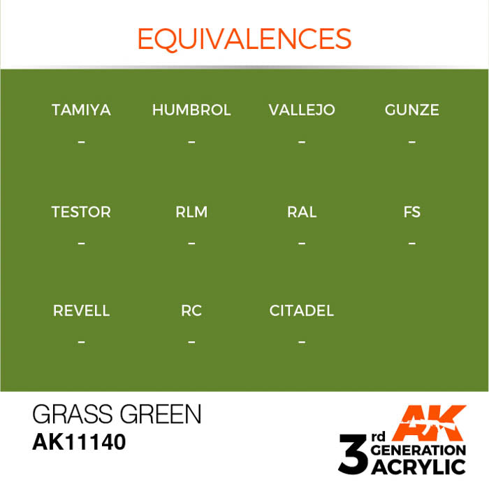AK11140 Gen-3 Grass Green 17ml