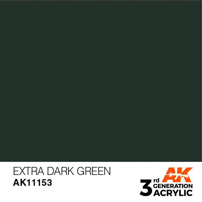 AK11153 Gen-3 Extra Dark Green 17ml