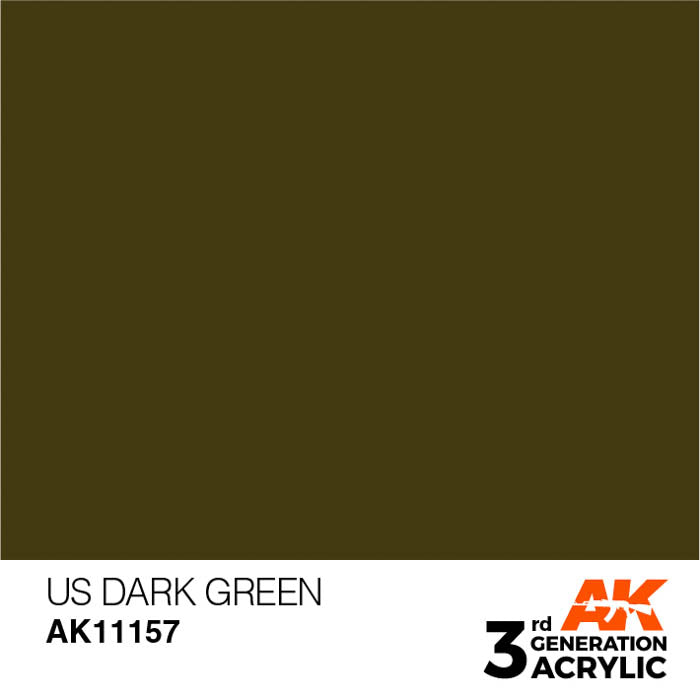 AK11157 Gen-3 US Dark Green 17ml