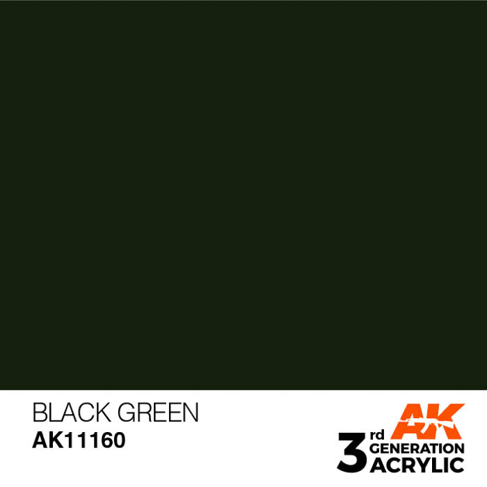 AK11160 Gen-3 Black Green 17ml