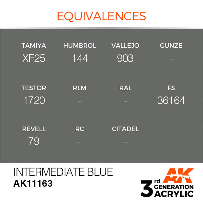 AK11163 Gen-3 Intermediate Blue 17ml