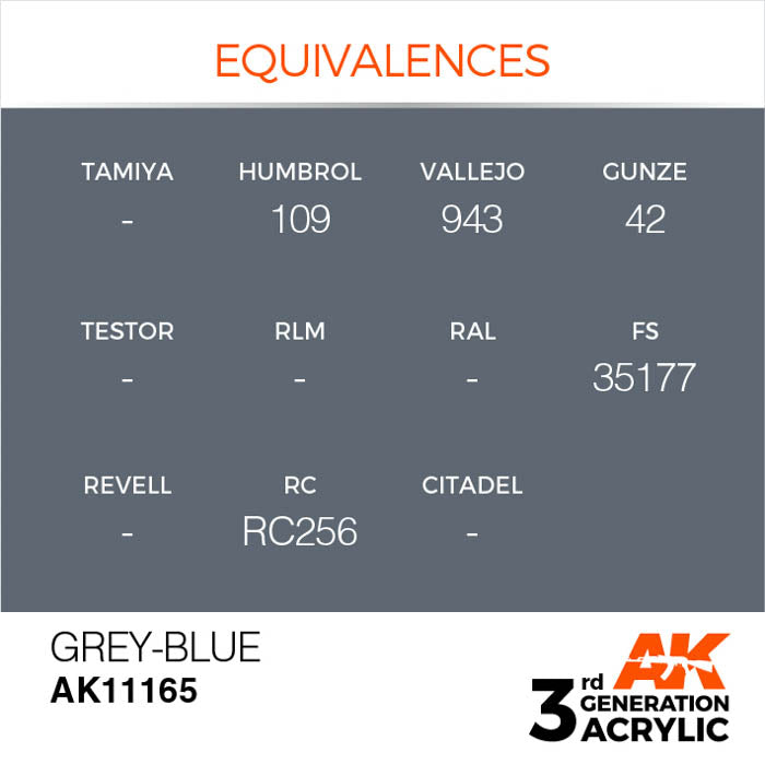 AK11165 Gen-3 Grey-Blue 17ml