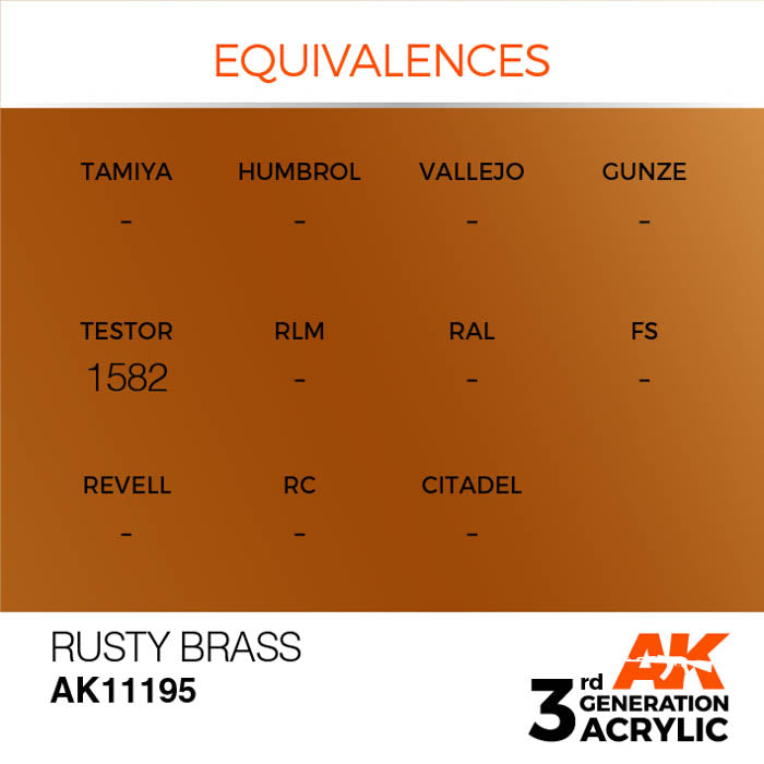 AK11195 Gen-3 Rusty Brass 17ml