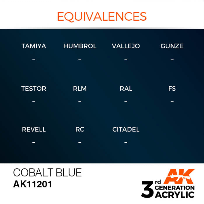 AK11201 Gen-3 Cobalt Blue 17ml