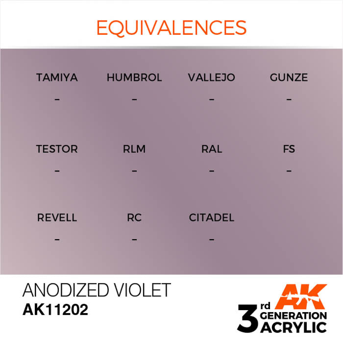AK11202 Gen-3 Anodized Violet 17ml