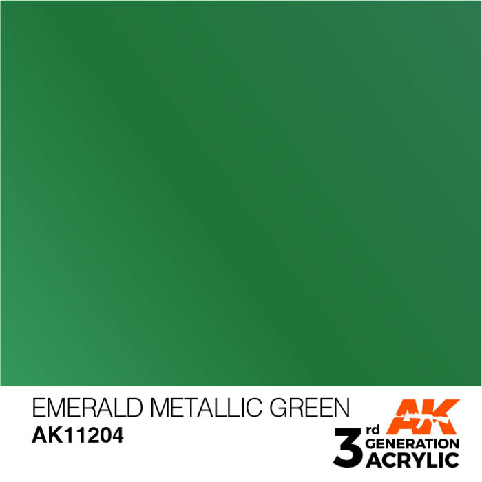 AK11204 Gen-3 Emerald Metallic Green 17ml