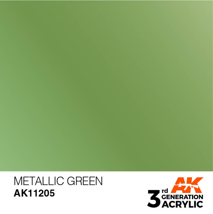 AK11205 Gen-3 Metallic Green 17ml