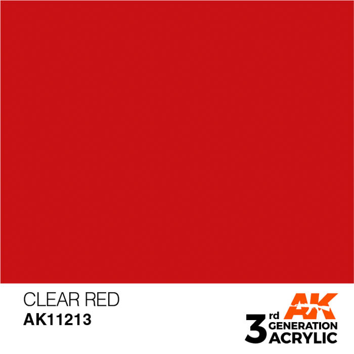 AK11213 Gen-3 Clear Red 17ml