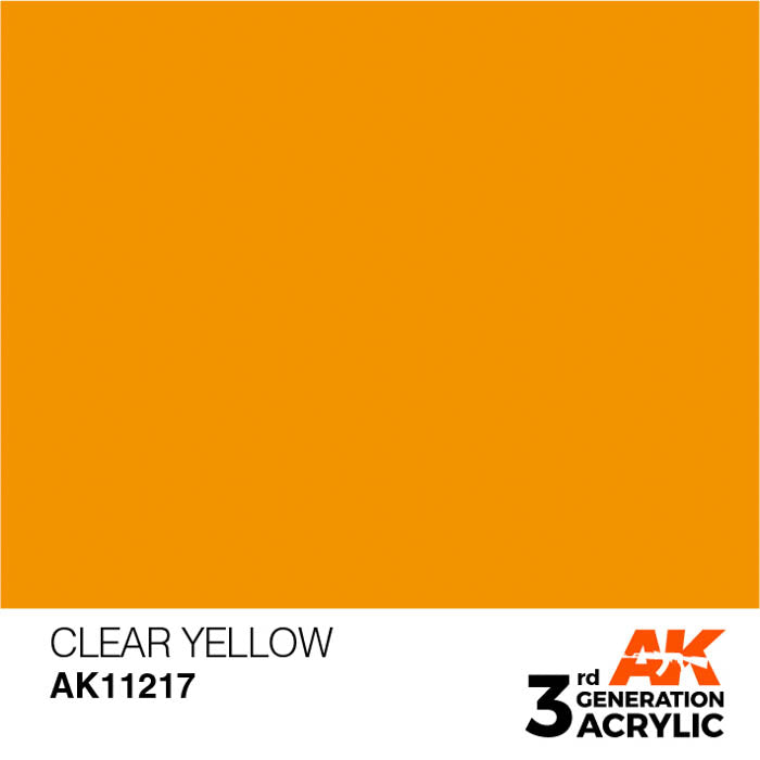 AK11217 Gen-3 Clear Yellow 17ml