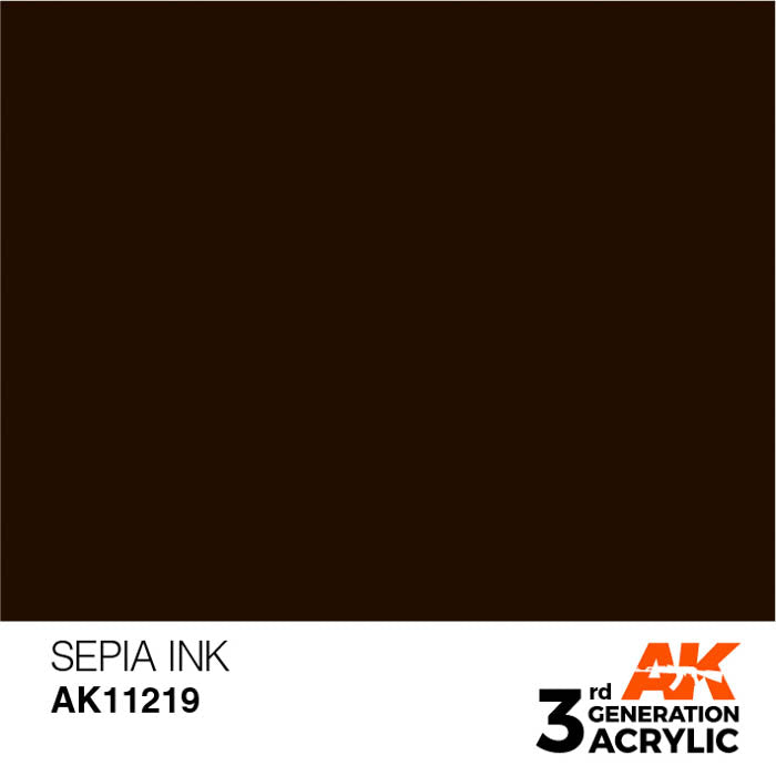 AK11219 Gen-3 Sepia INK 17ml