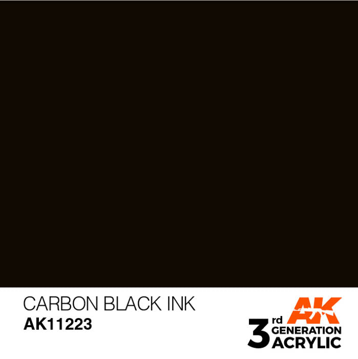 AK11223 Gen-3 Carbon Black INK 17ml