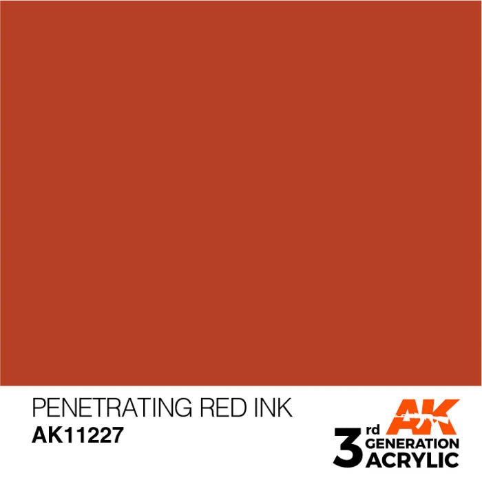 AK11227 Gen-3 Penetrating Red INK 17ml