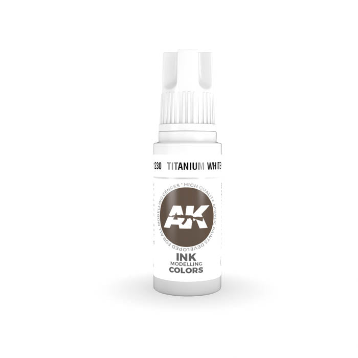 AK11230 Gen-3 Titanium White INK 17ml