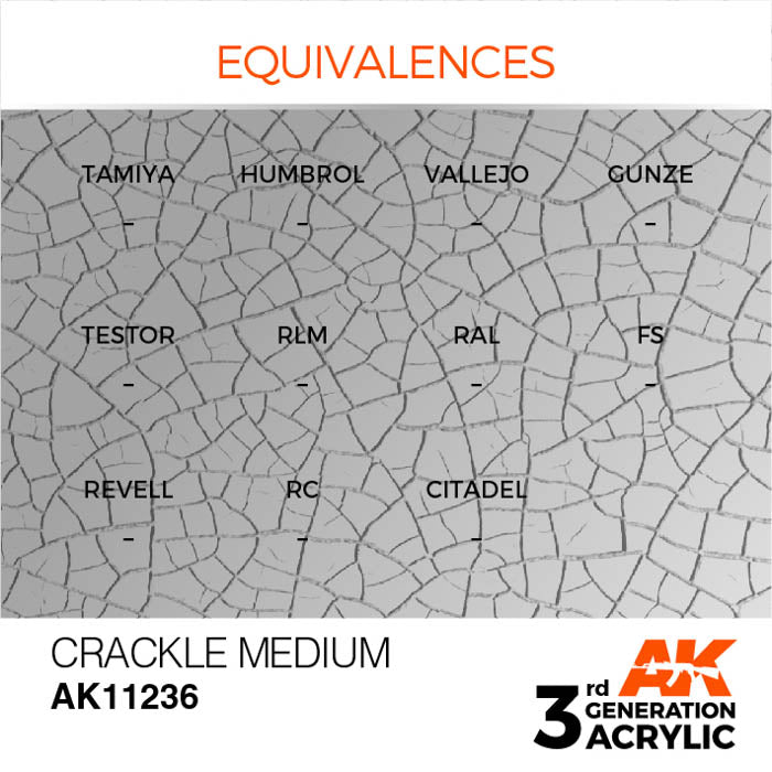 AK11236 Gen-3 Crackle Medium 17ml