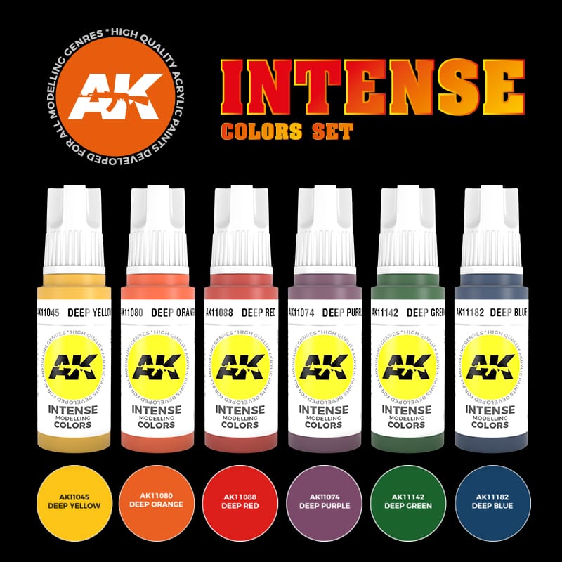 AK11612 Gen-3 Intense Colors Set
