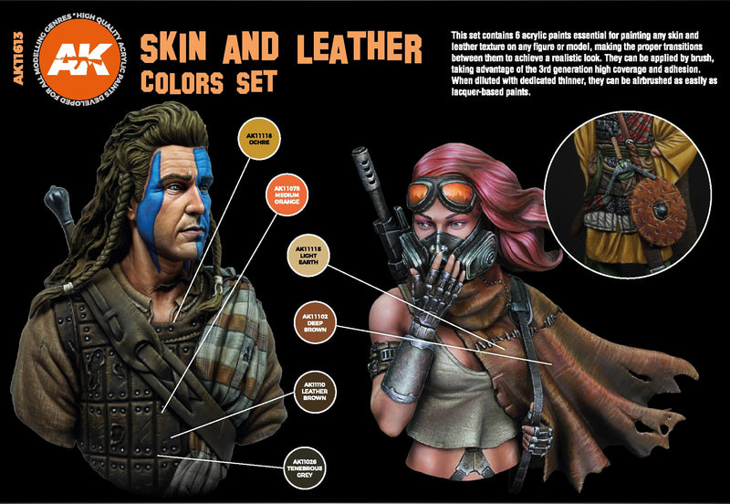 AK11613 Gen-3 Skin and Leather Colors Set