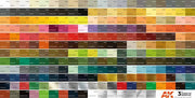 AK 11701 Briefcase With 236 Gen 3 Colors