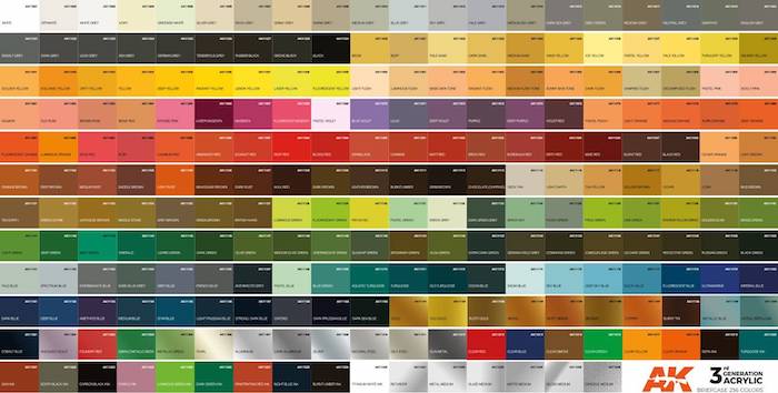 AK 11701 Briefcase With 236 Gen 3 Colors