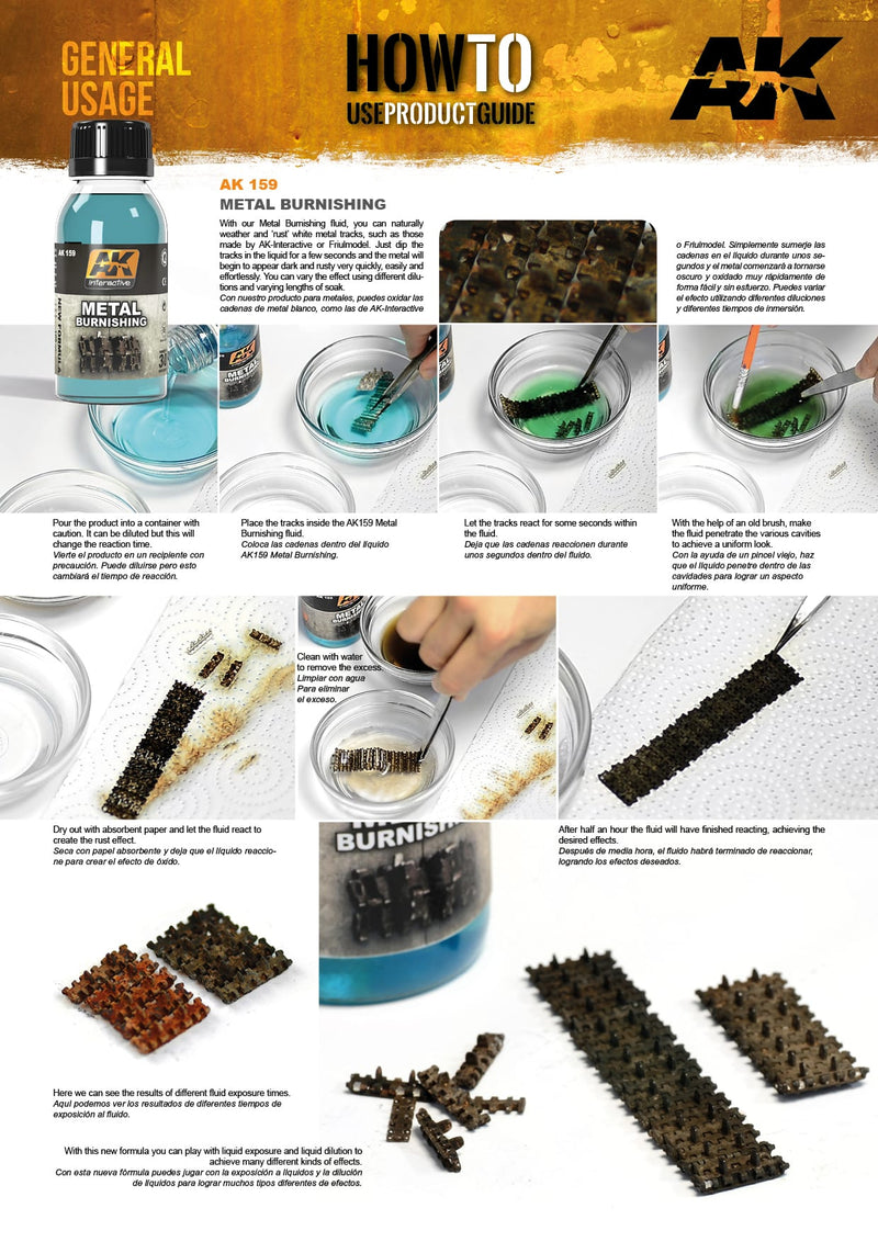 AK159 Metal Burnishing Fluid