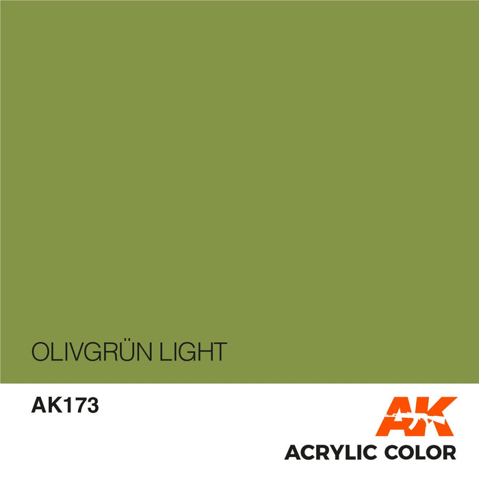 CLEARANCE *  AFV AK173 Olivgrün Light 17ml