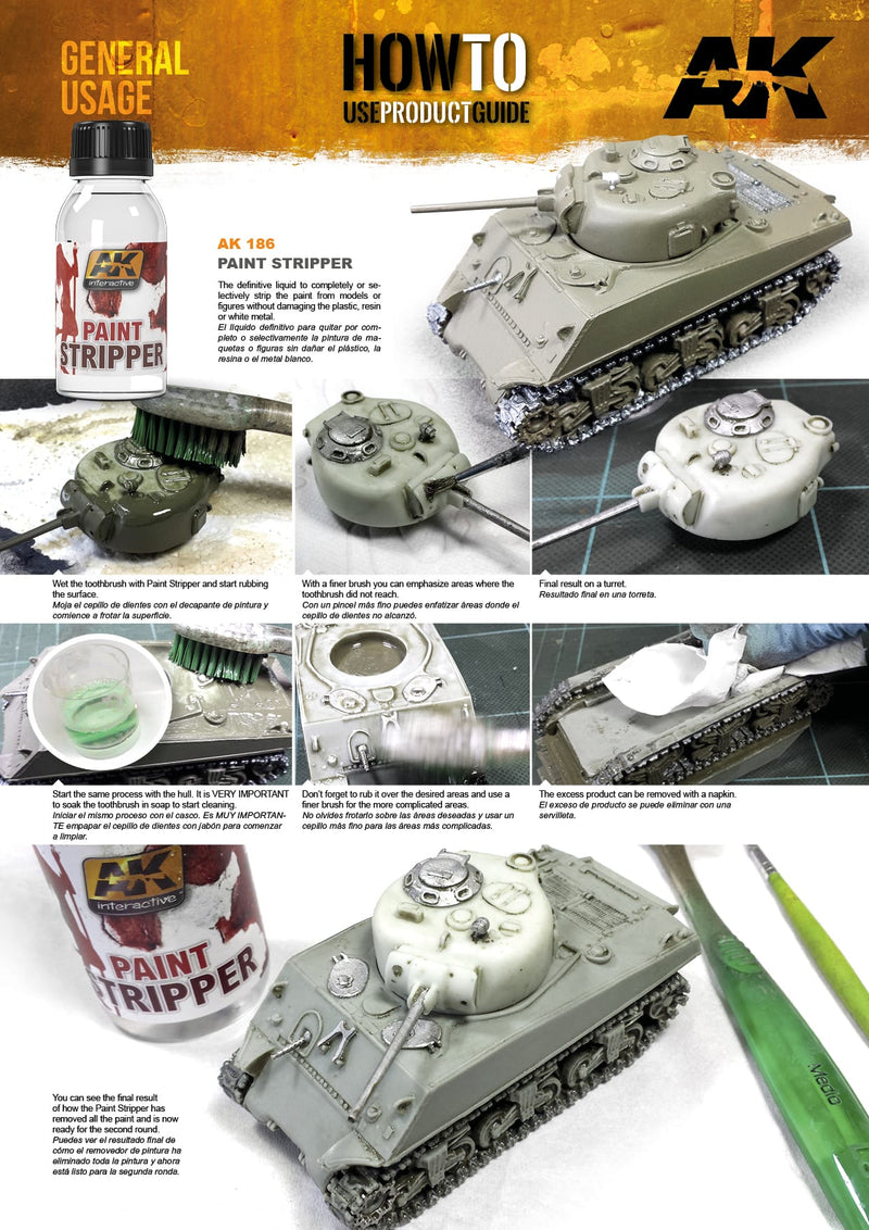 AK186 Paint Stripper 100 ml