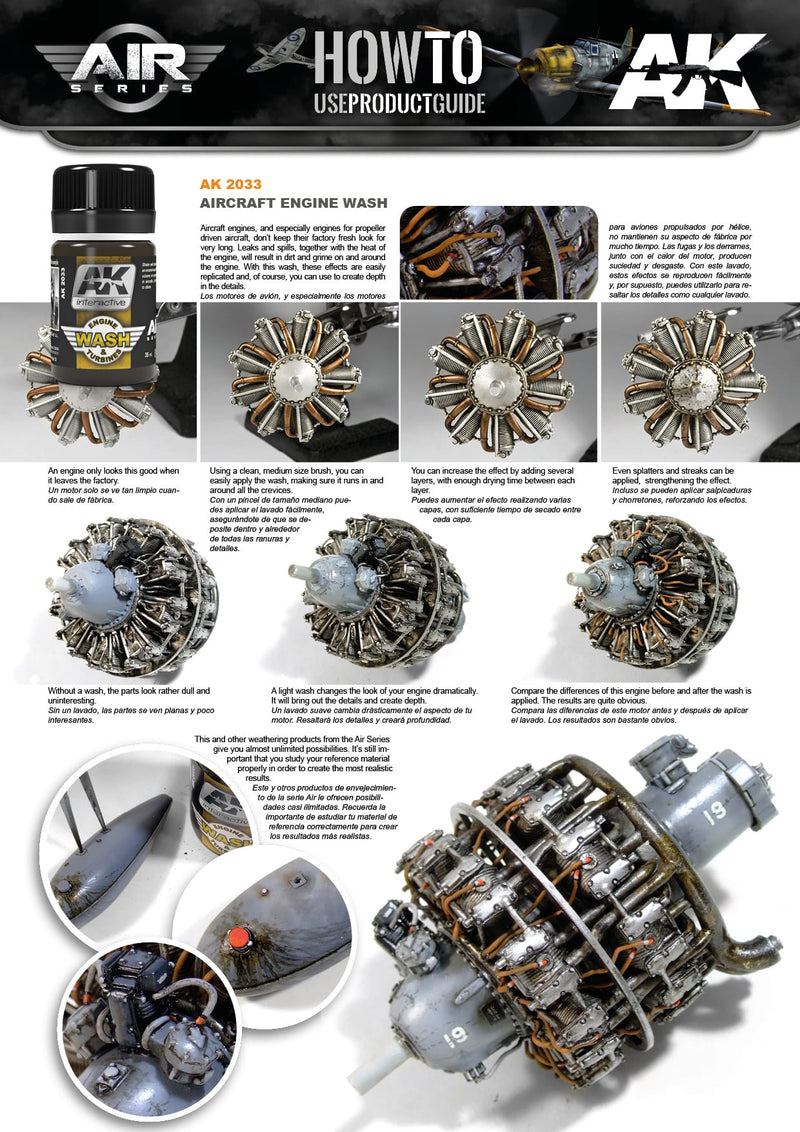 AK2033 Aircraft Engine Wash
