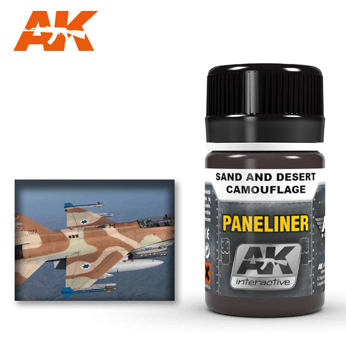 AK2073 Paneliner for Sand and Desert Camouflage