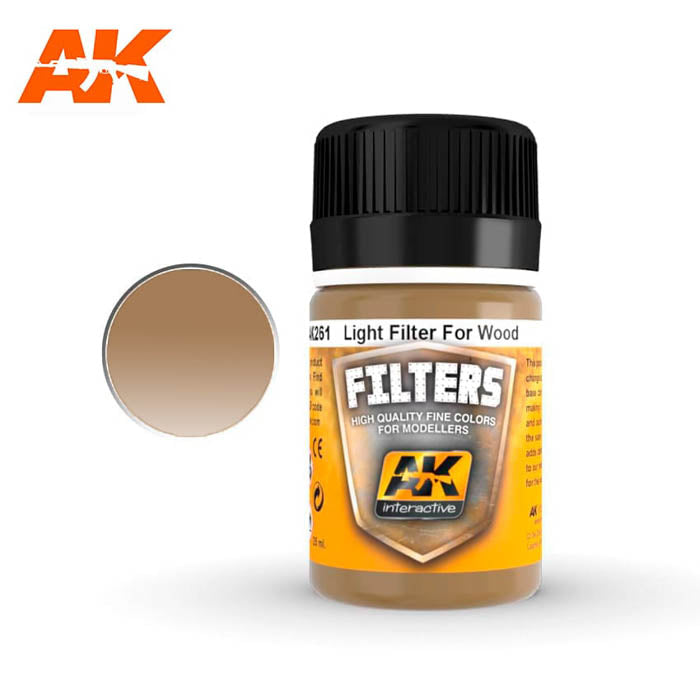 AK261 Ocher for Sand Filter / Light Filter for Wood 35ml