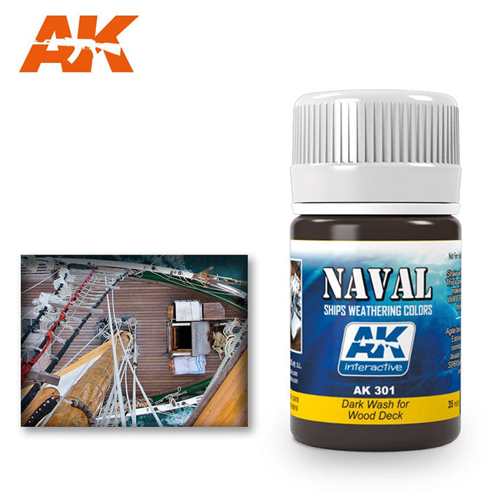 AK301 Dark Wash For Wood Decks