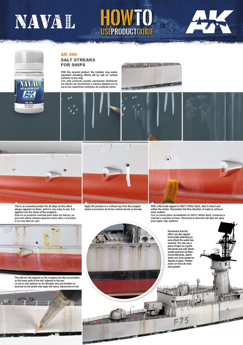 AK306 Salt Streaks For Ships