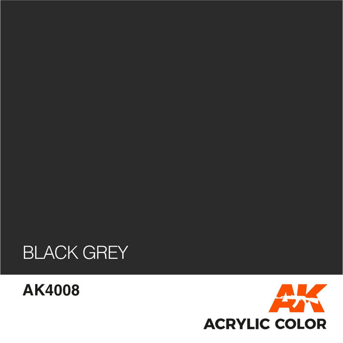 CLEARANCE *  AFV AK4008 Black Grey 17ml