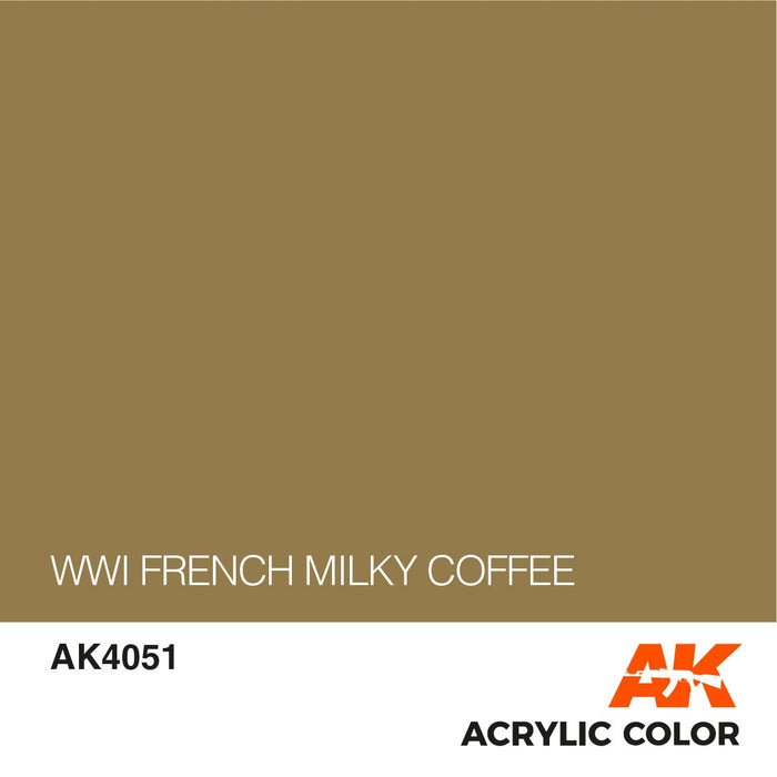 CLEARANCE *  AFV AK4051 WWI French Milky Coffee 17ml