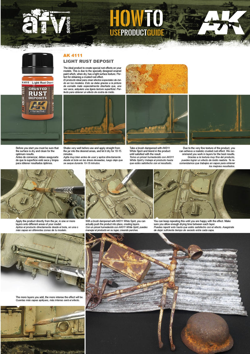 AK4111 Light Rust Deposit