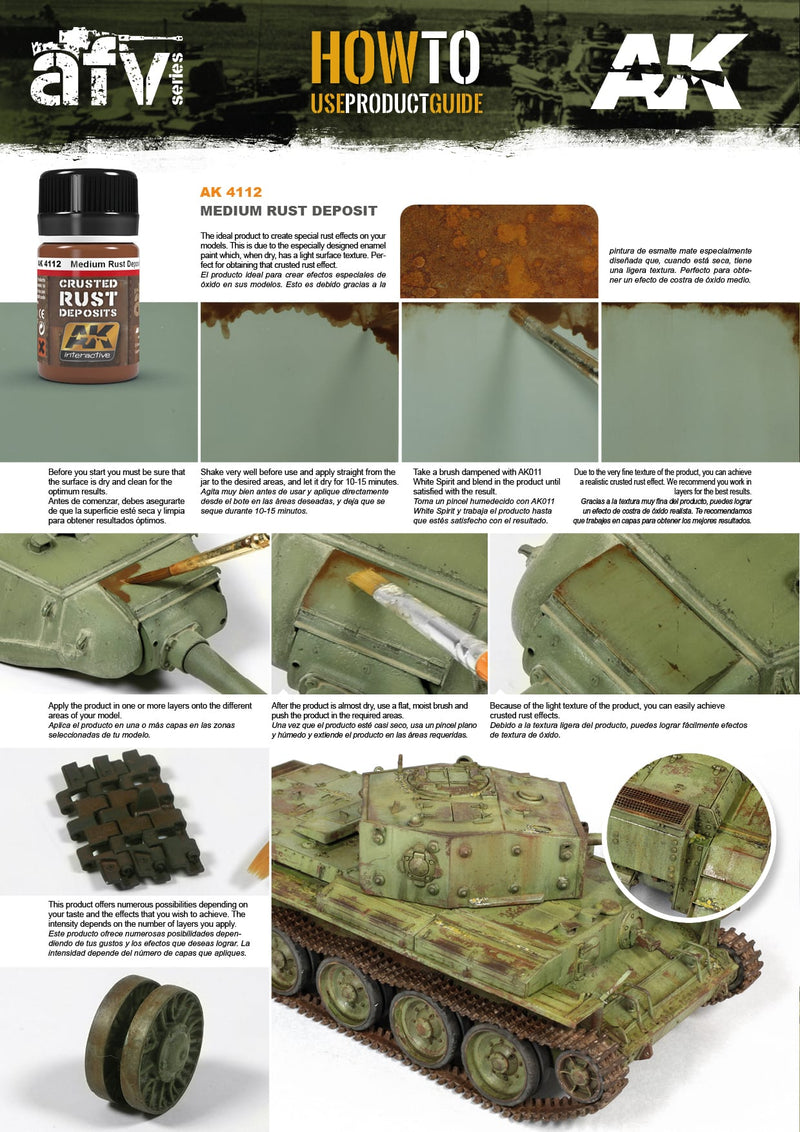 AK4112 Medium Rust Deposit