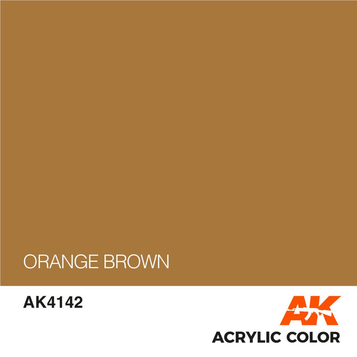 CLEARANCE *  AFV AK4142 Orange Brown 17ml
