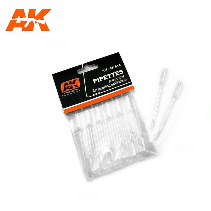 AK614 Pipettes Small Size (12 Units)