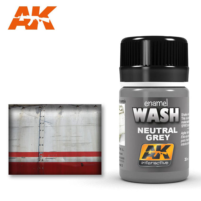 AK677 Wash Neutral Dark Grey
