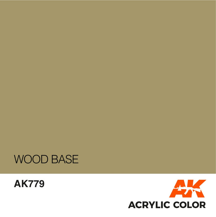 CLEARANCE *  AFV AK779 Wood Base 17ml