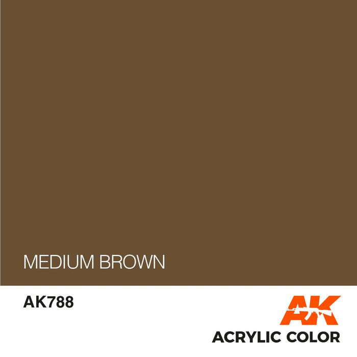 CLEARANCE *  AFV AK788 Medium Brown 17ml