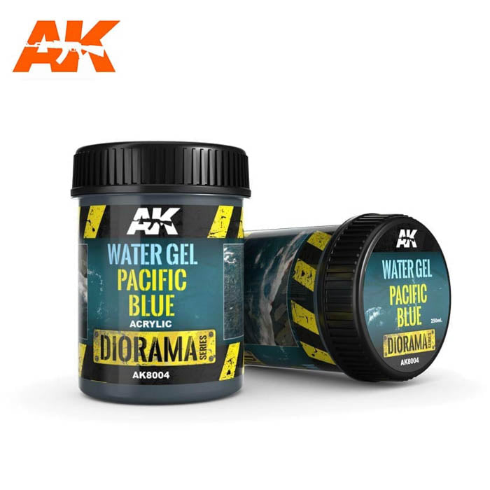 AK8004 Water Gel Pacific Blue 250ml