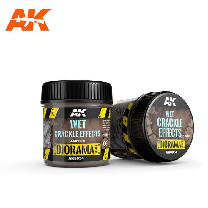 AK8034 Wet Crackle Effects 100ml