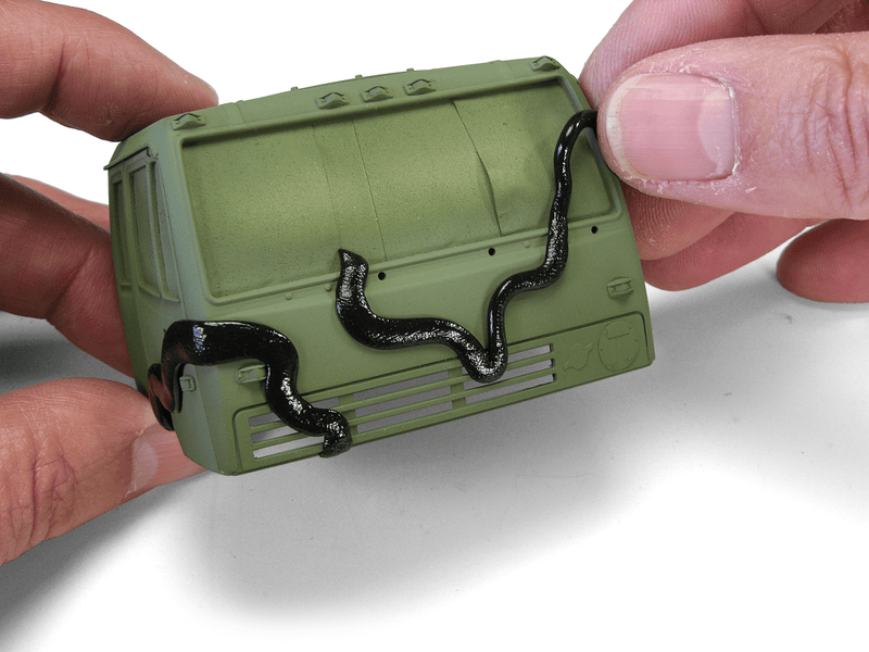 AK8076 Camouflage Elastic Putty