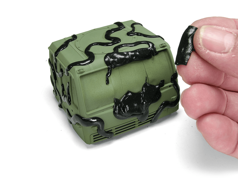 AK8076 Camouflage Elastic Putty