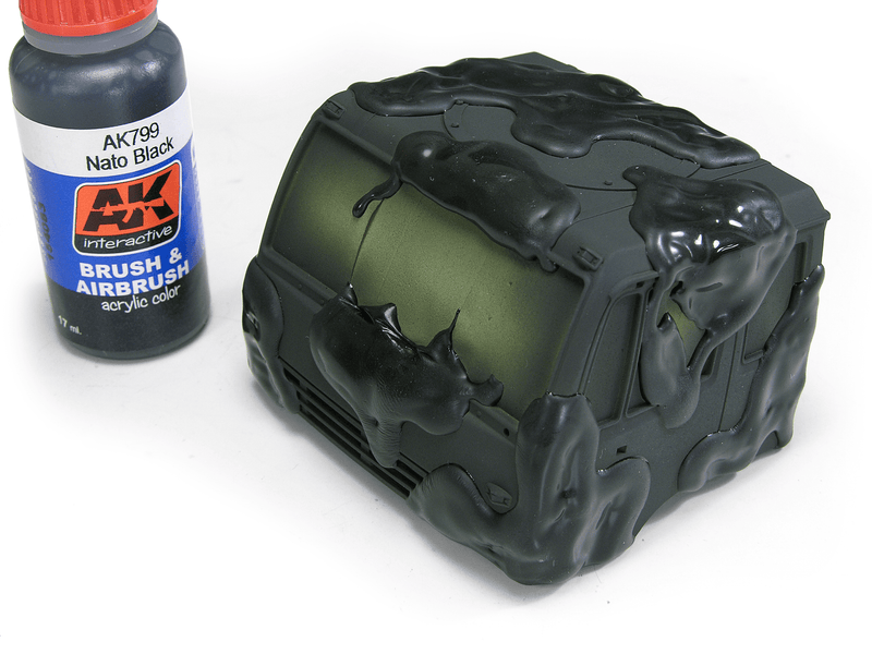 AK8076 Camouflage Elastic Putty