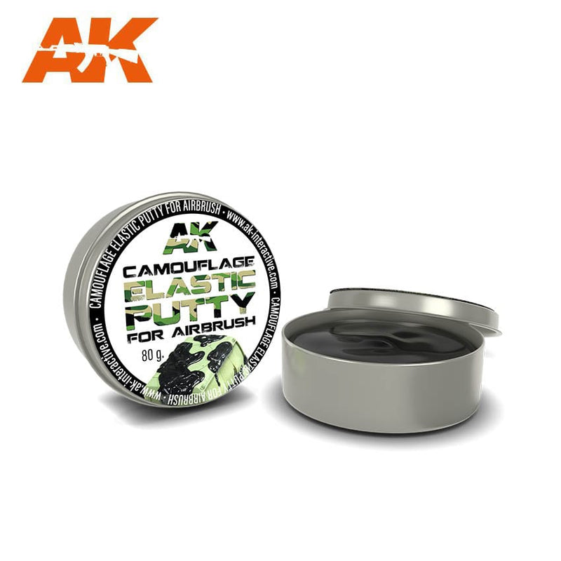 AK8076 Camouflage Elastic Putty