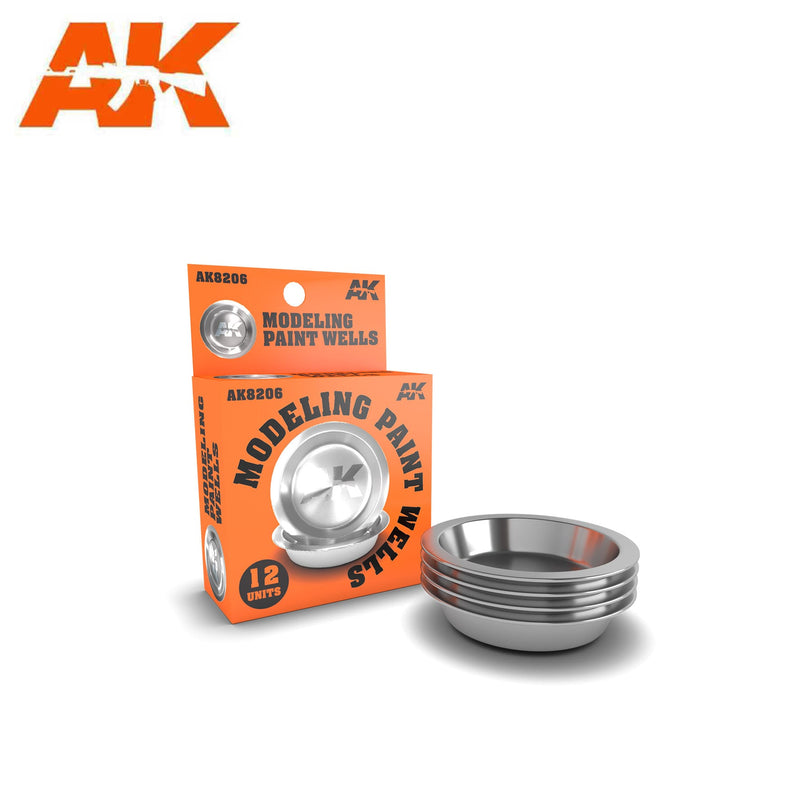 AK8206 Modeling Paint Wells/Trays