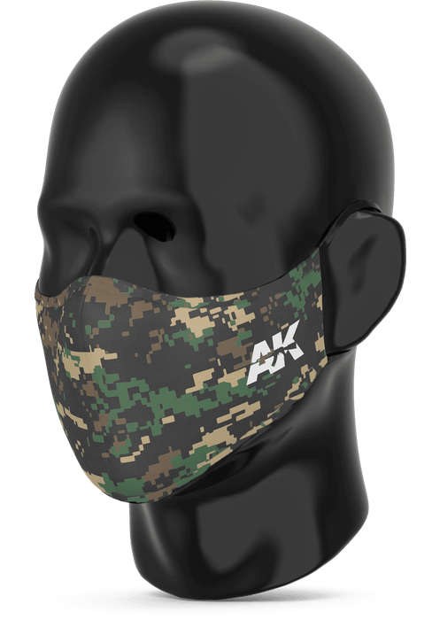 AK9158 AK Classic Camouflage Face Mask 3