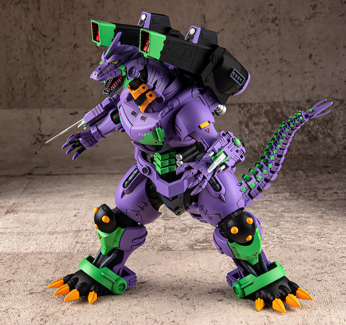 Godzilla VS Evangelion Mechagodzilla (Type-3 Kiryu Eva Unit-01 Color Ver.)