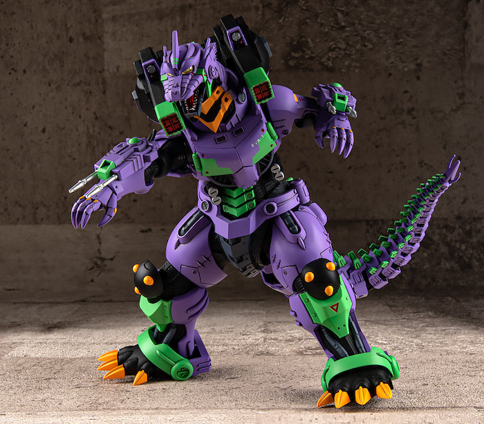 Godzilla VS Evangelion Mechagodzilla (Type-3 Kiryu Eva Unit-01 Color Ver.)